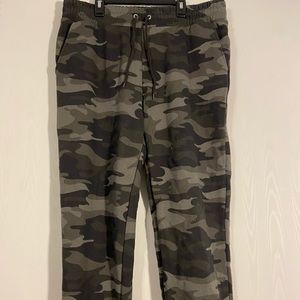 Camouflage sweatpants